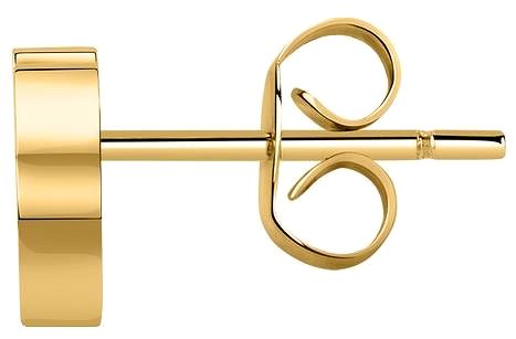 La Petite Story LPS02AQM60 steel earrings.