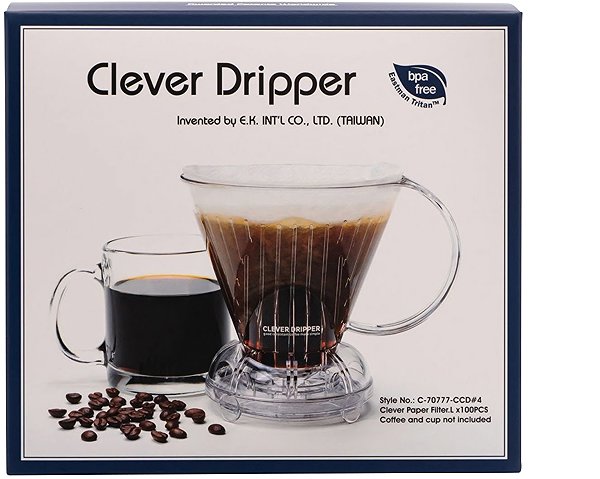 Filterkaffeemaschine Clever Dripper L transparent grau + Filter ...