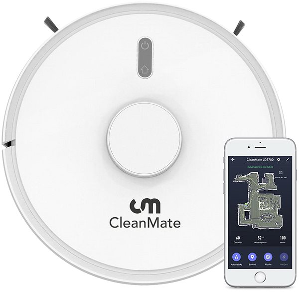 Robot Vacuum CleanMate LDS700 Features/technology