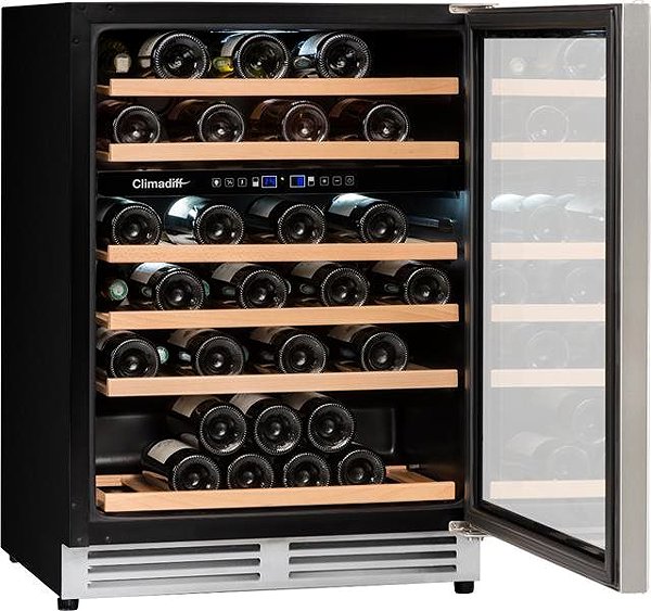 Wine Cooler CLIMADIFF CBU51D1X Features/technology
