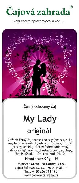 Tea Čajová zahrada My Lady - fekete ízesített tea, 1000 g ...