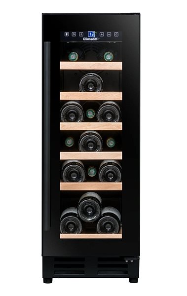 Wine Cooler CLIMADIFF CBU18S2B Screen