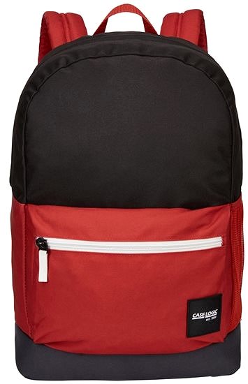 Laptop Backpack Case Logic Commence Backpack 24L (Black/Brick) Screen