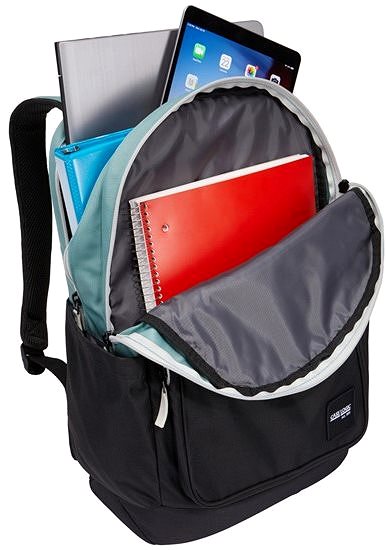 School Backpack Case Logic Query Backpack 29L (Trellis/Black) Features/technology
