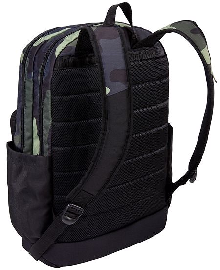 Laptop Backpack Case Logic Query Backpack 29L (Iguana/Camo) Back page