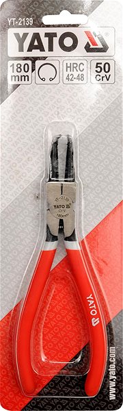 YATO pliers pliers 180 mm internal bent YT-2139 .