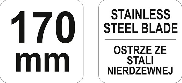 Papírvágó olló YATO olló 170mm ...