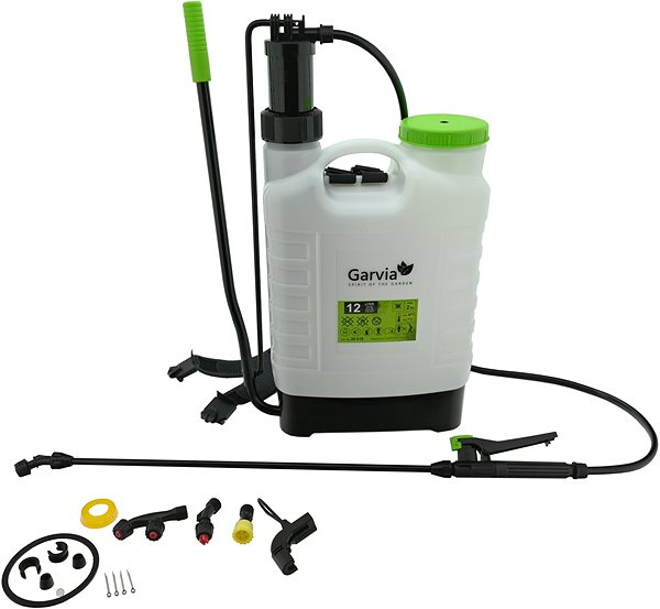 GARVIA 12L pressure backpack sprayer.