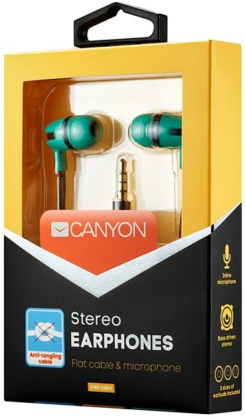 Headphones Canyon CNS-CEP4G Packaging/box