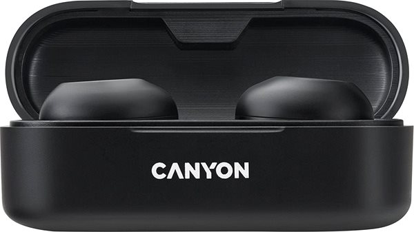 Wireless Headphones Canyon TWS-1 Black Screen