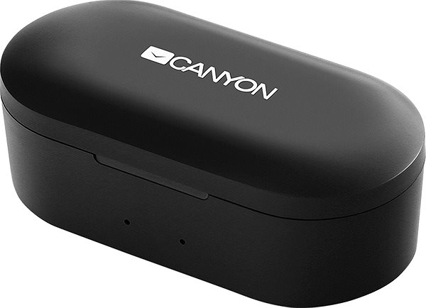 Wireless Headphones Canyon TWS-2 Black Lateral view