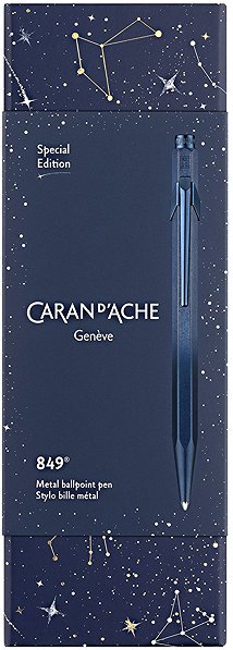 Kugelschreiber CARAN D'ACHE 849 Cosmic blue, blau ...