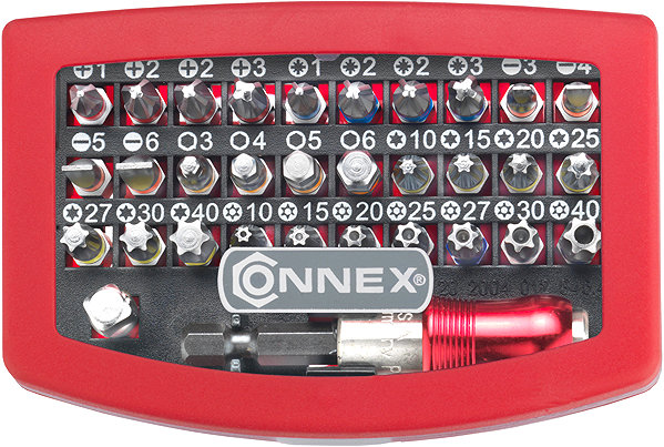 CONNEX bit set 32 pieces magnetic bit set with holder .