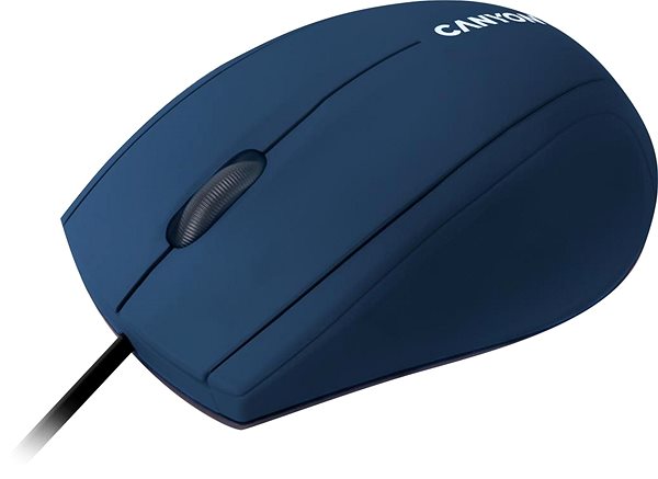 Myš Canyon CNE-CMS05BL, tmavo modrá Vlastnosti/technológia