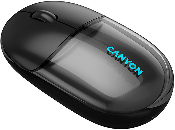 Mouse CANYON OnClick 24 BT/ Wireless Transparent/Black ...