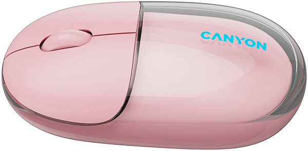 Mouse CANYON OnClick 24 BT/ Wireless Transparent/Pink ...