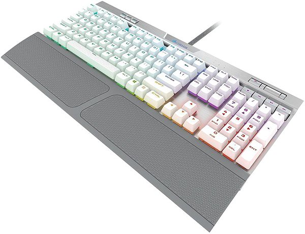 Gaming-Tastatur Corsair K70 MK.2 SE Cherry MX Speed - US Seitlicher Anblick