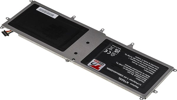 Laptop akkumulátor T6 Power HP Pro X2 612 G1 Keyboard kompatibilis, 3380 mAh, 25 Wh, 2 cellás, Li-pol ...