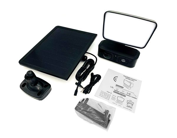 IP Camera Secutek SBS-QB25G Battery operated solar 4G camera ...