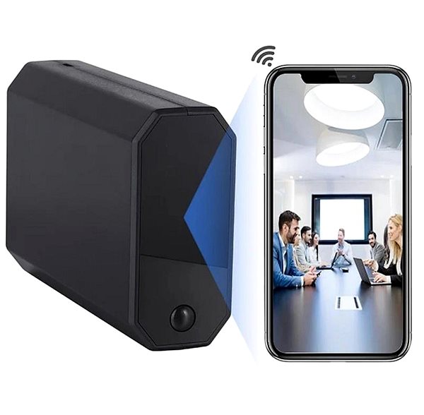 IP Camera Secutek SAH-LS012 Black box with hidden WiFi camera ...