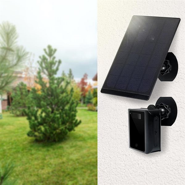 IP Camera Secutek SAH-LS016-SP Solar WiFi camera ...