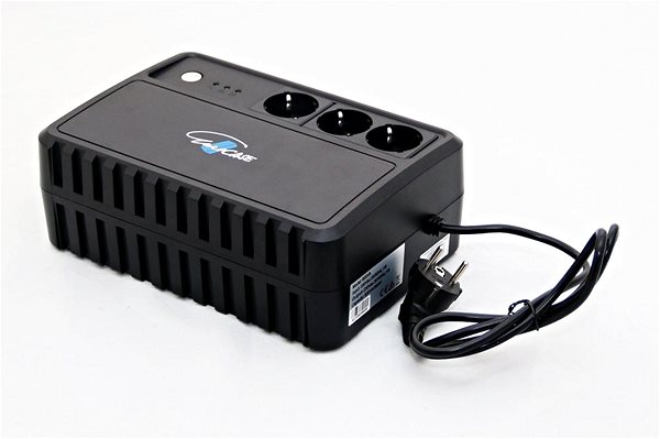 Uninterruptible Power Supply UPS Eurocase EA200PRO+ 600VA/360W (3× socket, RJ11, USB, 7Ah) ...
