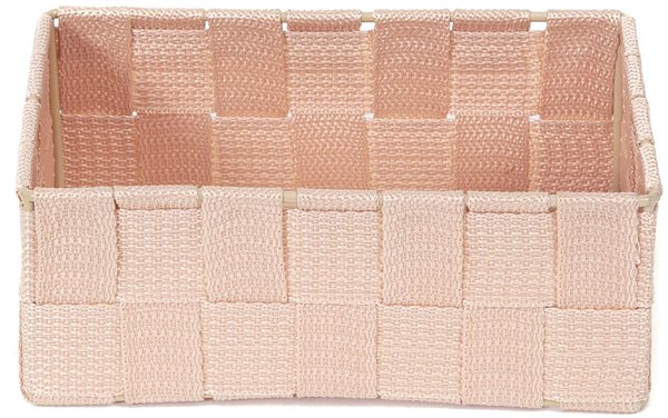 Aufbewahrungsbox Compactor Schubladenorganizer Compactor TEX - Korb M - 18 cm x 12 cm x 7 cm - rosa ...