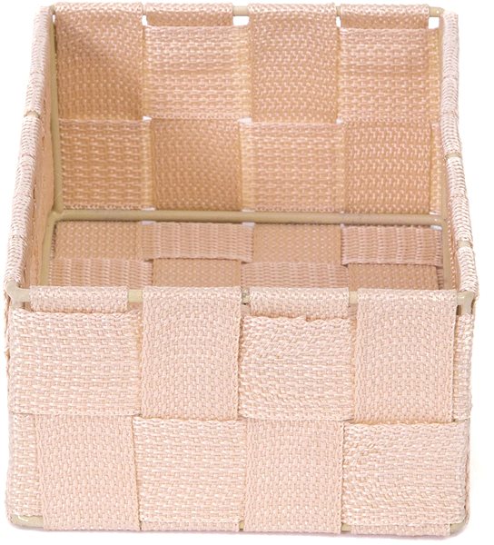 Aufbewahrungsbox Compactor Schubladenorganizer Compactor TEX - Korb M - 18 cm x 12 cm x 7 cm - rosa ...