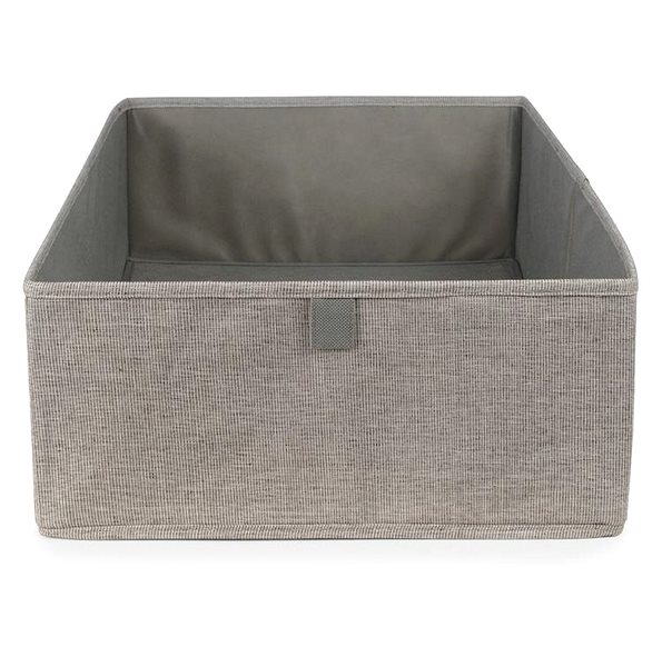 Úložný box Compactor úložný box Oxford 36 × 56 × 16,5 cm, polyester, sivo-béžový ...