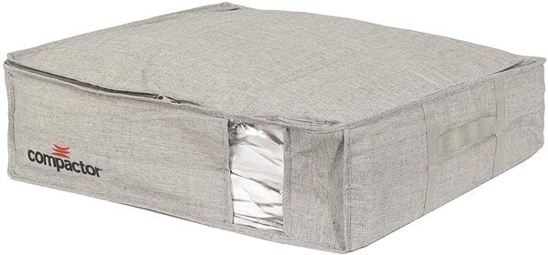 Compactor OXFORD vacuum bag vacuum storage box L, 56 × 56 × 16 cm, hard case, polyester-cotton .