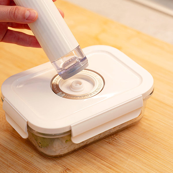 Vacuum Sealer COMPACTOR Manual pump for Aspifresh glass vacuum food jars PLA