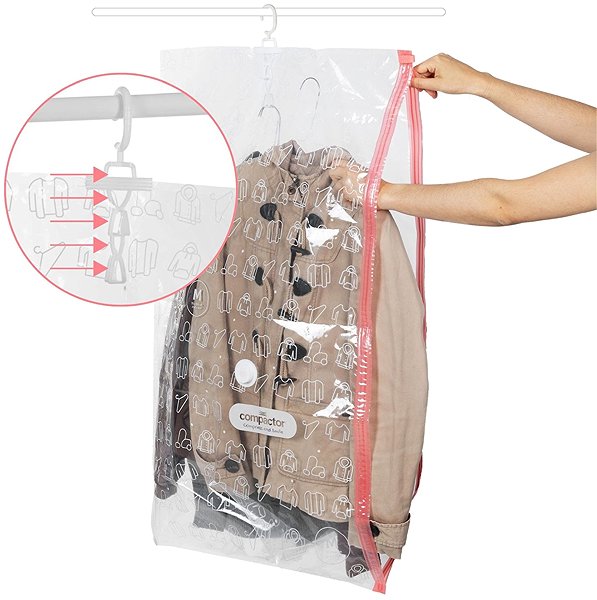Compactor vacuum bag Set of Aspispace vacuum bags 70 × 105 cm, 2 pcs.