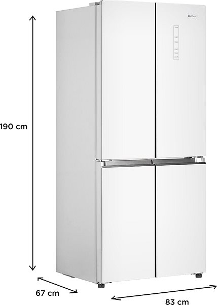 American Refrigerator CONCEPT LA8783wh Technical draft