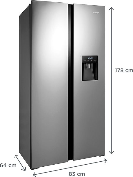 American Refrigerator CONCEPT  LA3883ss Technical draft