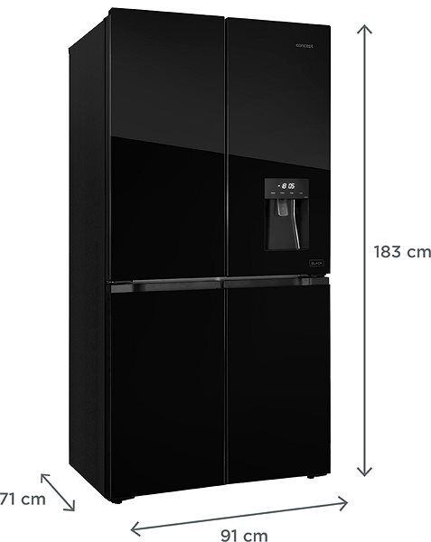 American Refrigerator CONCEPT LA8891bc Technical draft