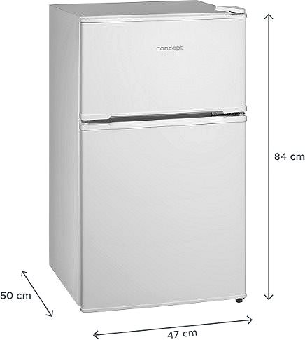Refrigerator CONCEPT LFT2047wh Technical draft