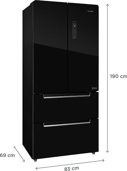 American Refrigerator CONCEPT LA6983bc Technical draft