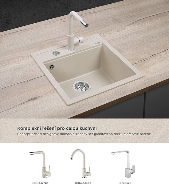 Granite Sink CONCEPT DG00C50be ...