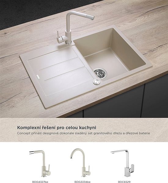 Granite Sink CONCEPT DG10C45be ...