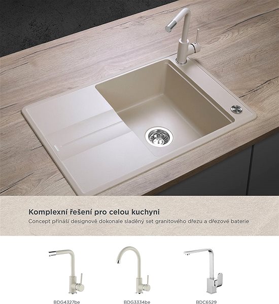 Granite Sink CONCEPT DG10N50be ...