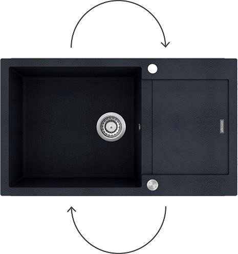 Granite Sink CONCEPT DG10L60bc Features/technology
