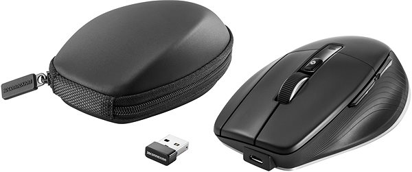 Myš 3Dconnexion CadMouse Pro Wireless Možnosti připojení (porty)