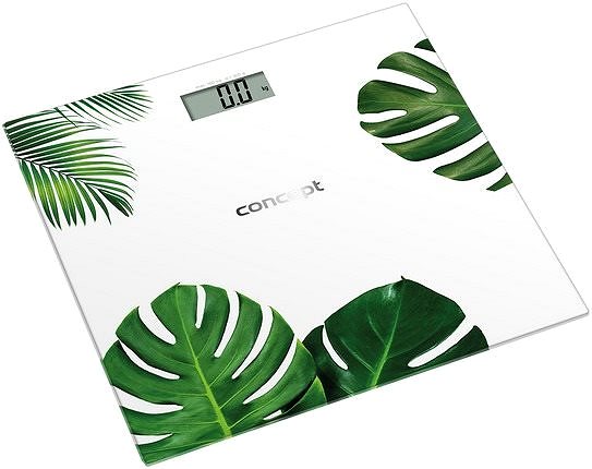 Bathroom Scale CONCEPT VO2000 PERFECT HEALTH, Monstera Lateral view
