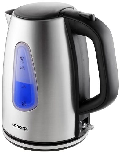 Electric Kettle Concept RK3230, 1.7l, Stainless Steel Lateral view