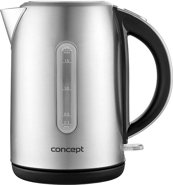 Electric Kettle CONCEPT RK3290 Stainless-Steel Rapid Boil Kettle 1.7l, SINFONIA Screen