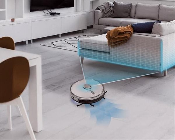 Robot Vacuum CONCEPT VR3205 3-in-1 PERFECT CLEAN Laser UVC Y-Wash Lifestyle