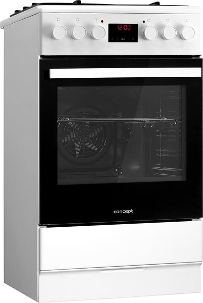 Stove CONCEPT SVK6550wh Lateral view