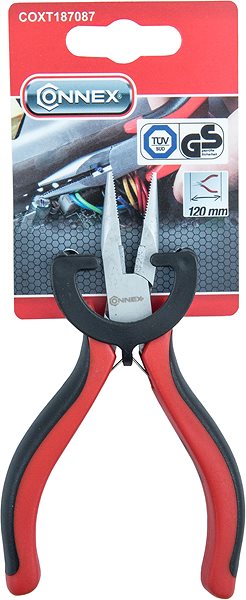 Kombinačky CONNEX Elektro špičaté kleště malé rovné 120 mm ...