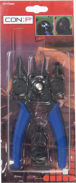 Ségrove pliers CON:P Ségrove pliers ring pliers, 4 inserts CPT179004 .