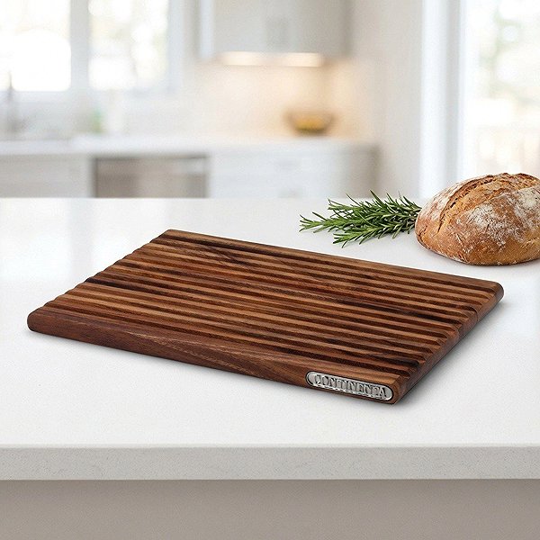 Lopárik Continenta Doska na krájanie chleba 37 cm, akácia Lifestyle